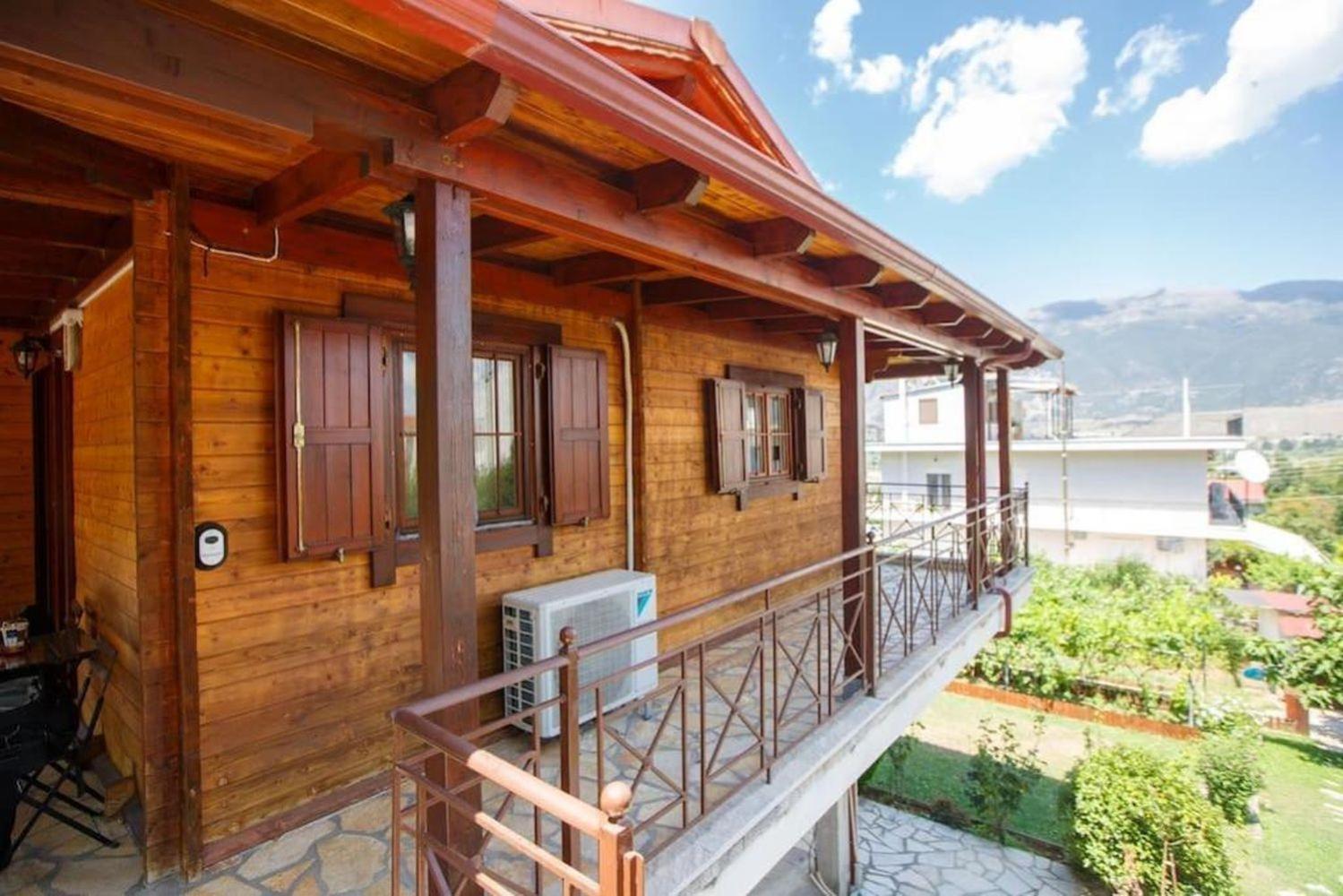 Апартаменти Wooden House In Яніна Екстер'єр фото